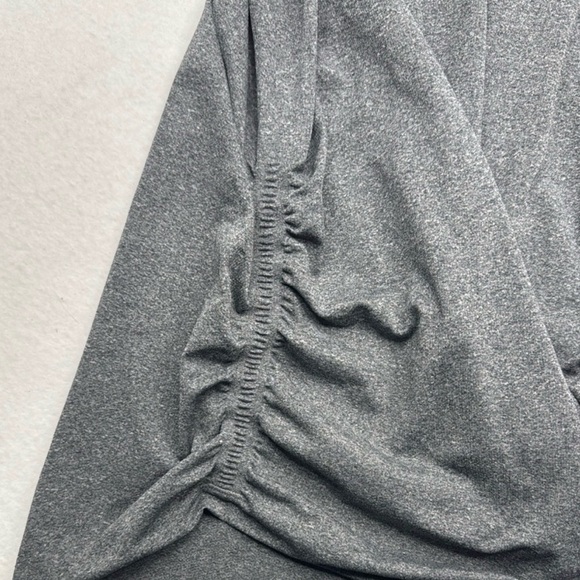 Lululemon In The Flow Dress Heathered Black, Size 10 - Picture 5 of 8